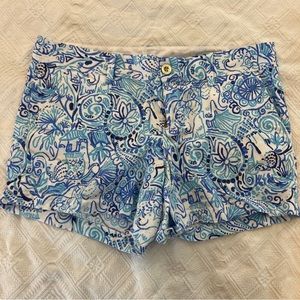 Lilly Pulitzer Lucky Trunks Callahan Shorts Size 14